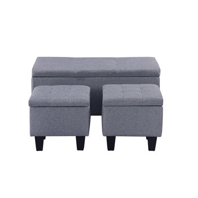 Banc de rangement rembourré Bryne