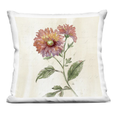 Coussin décoratif Ferns & Leaves on Black Design par Phillipa Katz