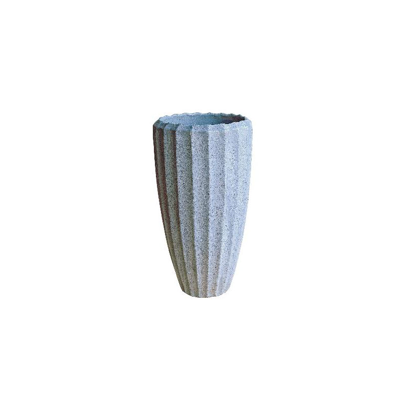 Natilynn Ceramic Pot Planter, 90cm H x 48cm W x 48cm D, White