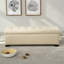  Banc de rangement rembourré beige en polyester avec banc d'entrée-1283387153-1297579892