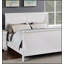 Lit-bateau moderne avec tête et pied de lit élégants, parfait pour les chambres contemporaines-1364123389