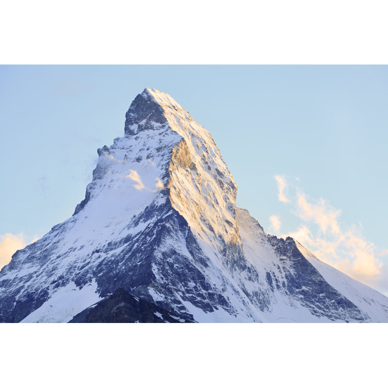 Matterhorn, Swiss by Vladone - Wrapped Canvas Print, 30cm H x 46cm W 
