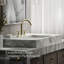 Poignées de lavabo pour salle de bain en forme de croix occasion, H 3,12 po x l 3 po-91448710