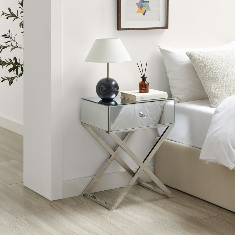 Hausman 1 Drawer Bedside Table