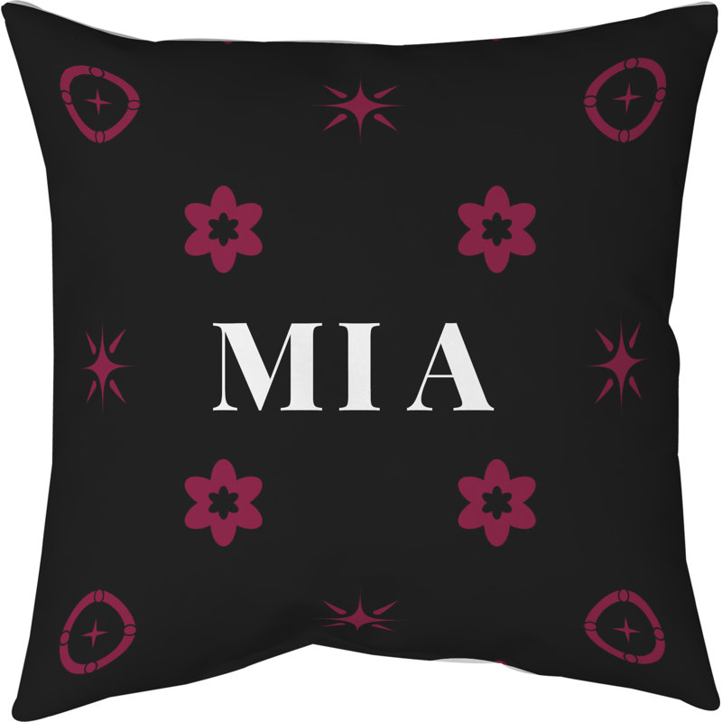 Coussin en coton sergé Miami