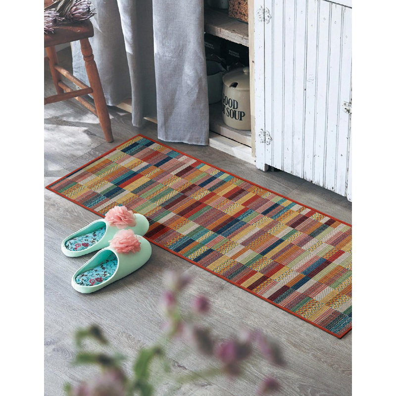 Tapis de couloir intérieur / extérieur en polypropylène tissé à la machine Laverock, Tapis de couloir 2 pi x 5 pi 1 po