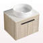 Ensemble de meuble-lavabo 24 po avec lavabo en céramique 24 po Modern Design Float Modern