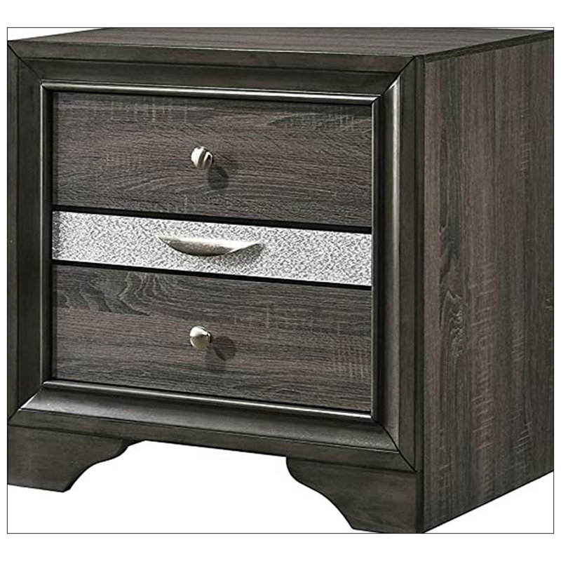 Newnan 26'' W Nightstand, Gray