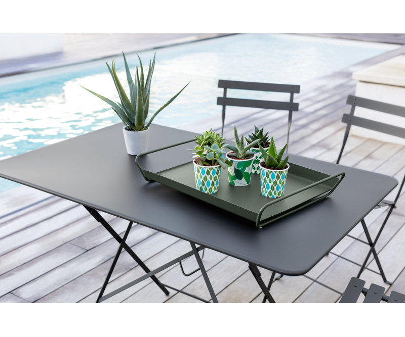 Bistro Outdoor, Frosted Lemon, 32.5" H x 15" W x 16.5" D