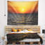 Tapisserie Seashore Sunset Panorama-28508102