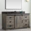 Cayden 60'' Single Bathroom Vanity with Engineered Marble Top-359957692