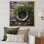Minimalisme Bonsai In Wreath, reproduction d'art sur toile