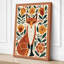 Fox and Botanica Botanical - Wrapped Canvas-1474631567-1474631541