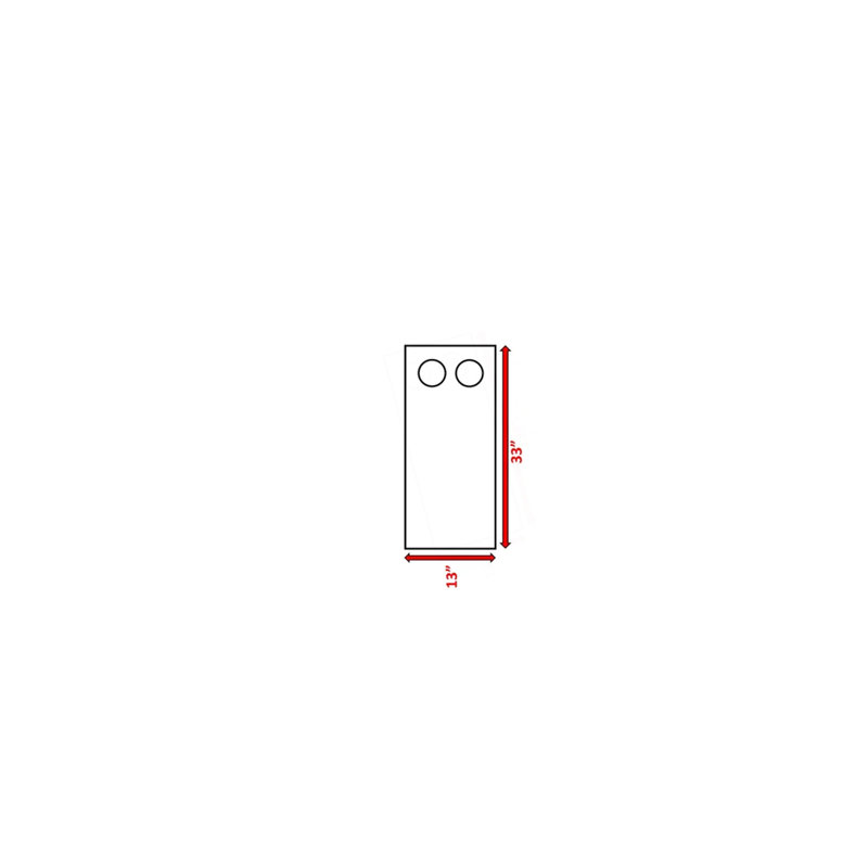 Table d'appoint d'extérieur durable entièrement assemblée pour des espaces extérieurs élégants