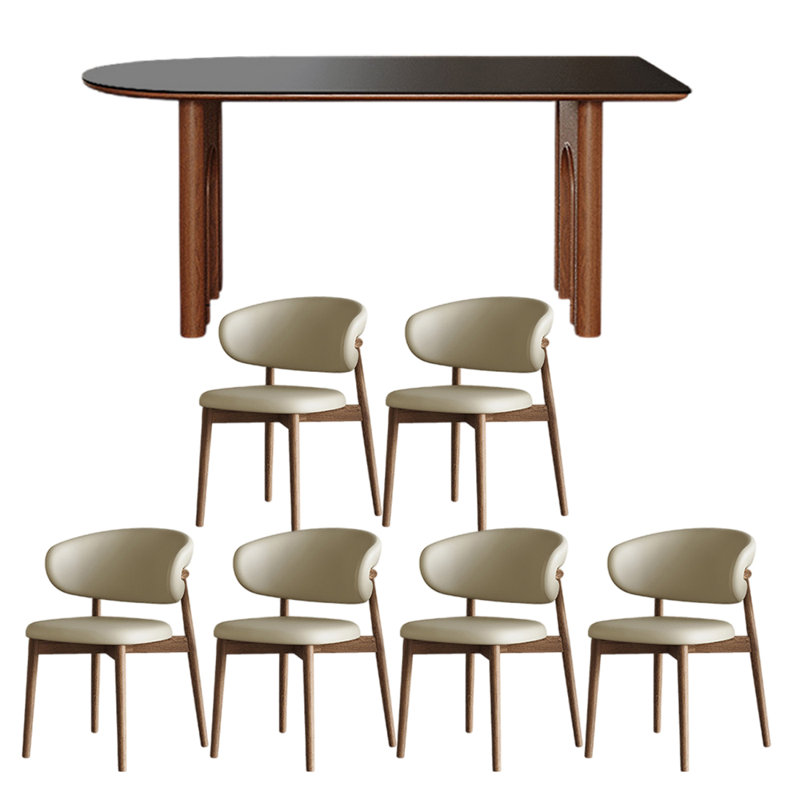 Ensembles de table de salle à manger de style français, H 29,5 po x L 70,9 po x l 31,5 po