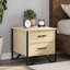 Aimilios 40cm W Metal Bedside Table-2123141115