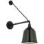 Thomas O'Brien, "Academy 17.5" Anchored Mack Barn Light in Matte Black with 8" White Rockhouse Shade-411895913