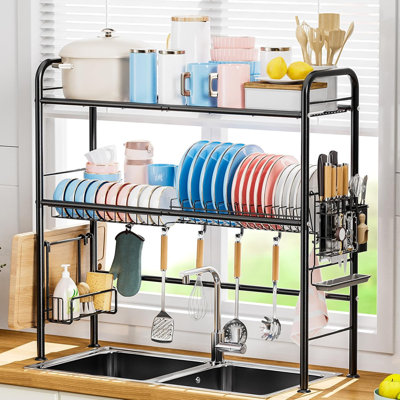 Adjustable Over The Sink Dish Rack