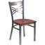 Prompton 'X' Metal Restaurant Chair-1515454592-1515454623