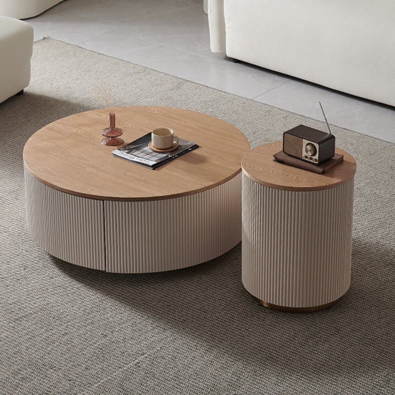 New style creative simple round tea table
