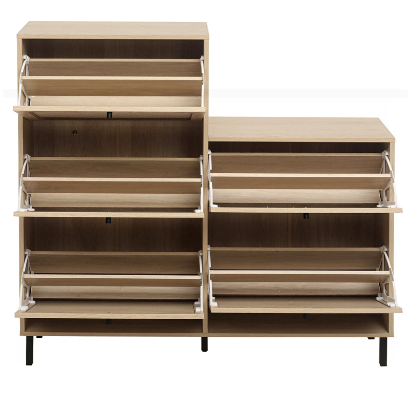 Armoire de rangement pour chaussures autoportante moderne