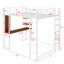 Lit mezzanine en métal avec 2 tablettes et un bureau-113317681-101953789