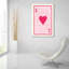 Art mural en verre «Ace Of Hearts» par Yvette St. Amant-2035347618