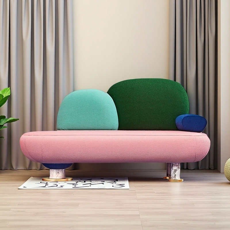 Canapé italien minimaliste, luxueux et créatif