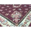 Hand-Knotted High-Quality Wine and Beige Area Rug