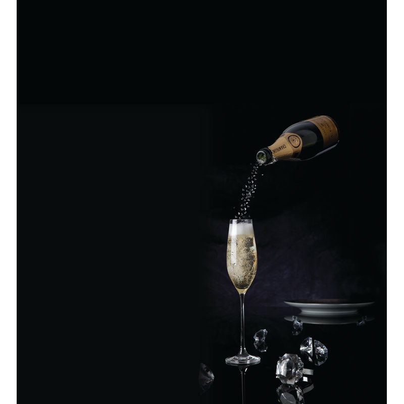 Dartington Crystal Glitz 210ml Champagne Flute