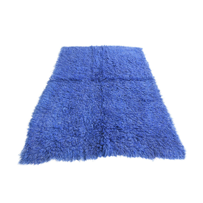 Tapis bleu Aabha