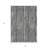3' X 5' Black And Ivory Striped Washable Indoor Outdoor Area Rug