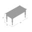 Aytun Writing Desk, Credenza, & Hutch Set w/ Touch Lighting