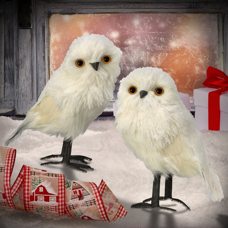 White owl 2, H 10 po x l 5 po x L 6 po
