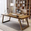 Bureau rectangulaire moderne et simple-186884257