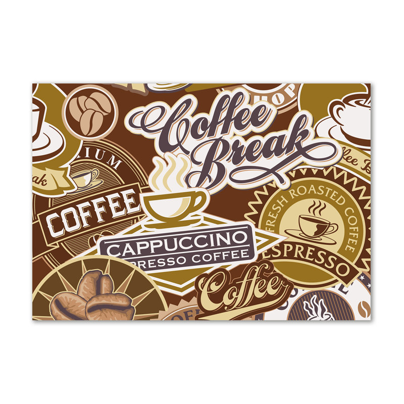 Café - Wrapped Canvas Print