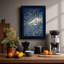 Shark In Motion Graphic Art - Print-136660965-136660966