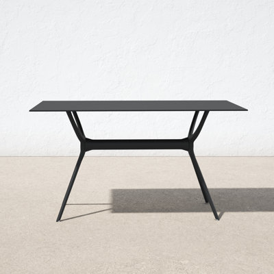 Farrah Synthetic Laminate Outdoor Dining Table