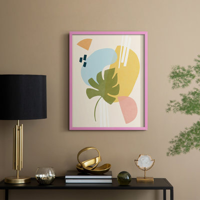 Memphis Symphony II Framed Print - Solid Wood