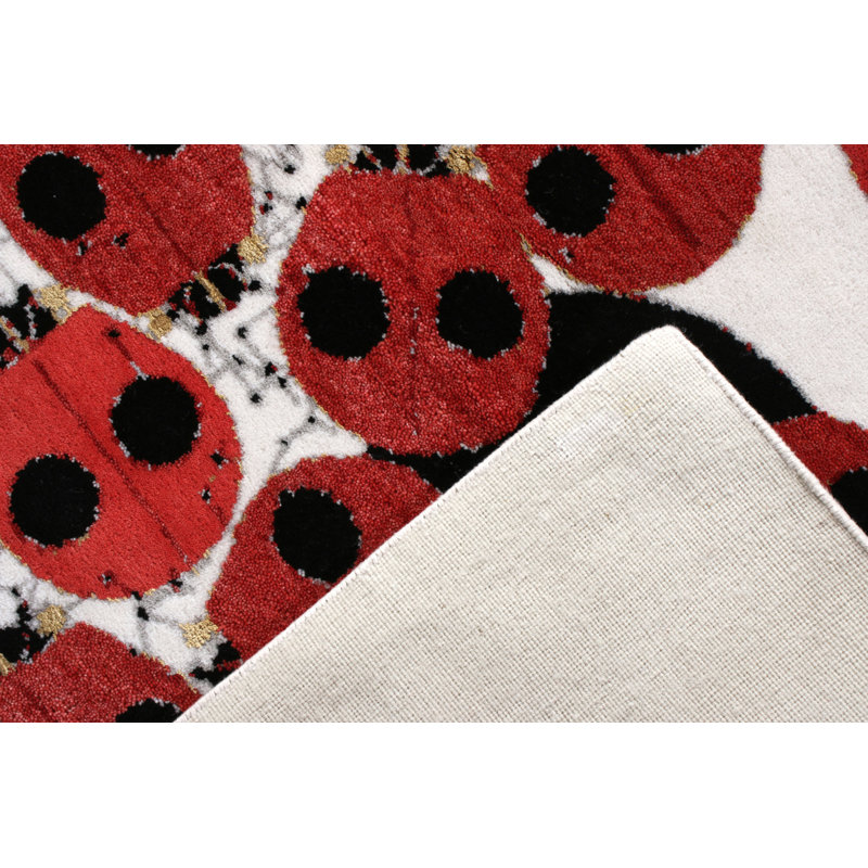 Mid-Century Modern Handmade Kilim Silk and Wool Animal Print Area Rug, Rectangle 5' x 8'