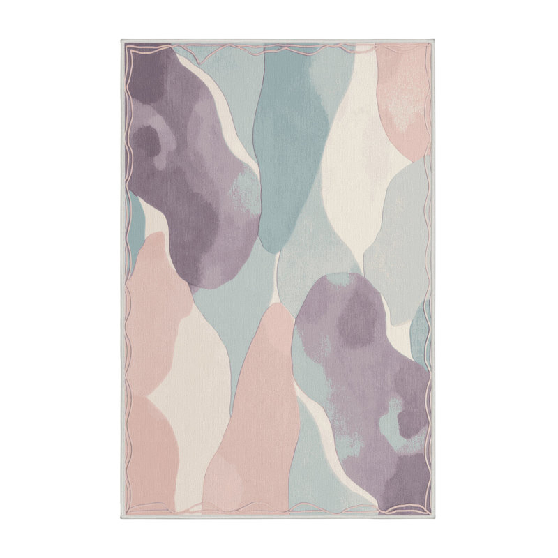 Lilac Glow Rug, Rectangle 6' x 9'