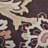 Akain Hand Tufted Wool Eco-Friendly Area Rugs - Round, Brown Color, Floral Modern Design, High Pile Thick Handmade Anti Skid Area Rugs for Living Room, Bed Room-1286523212-1313515576