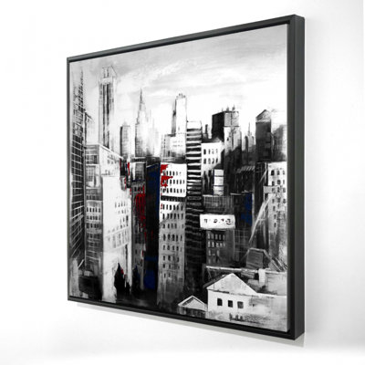 " White City With Paint Splash "