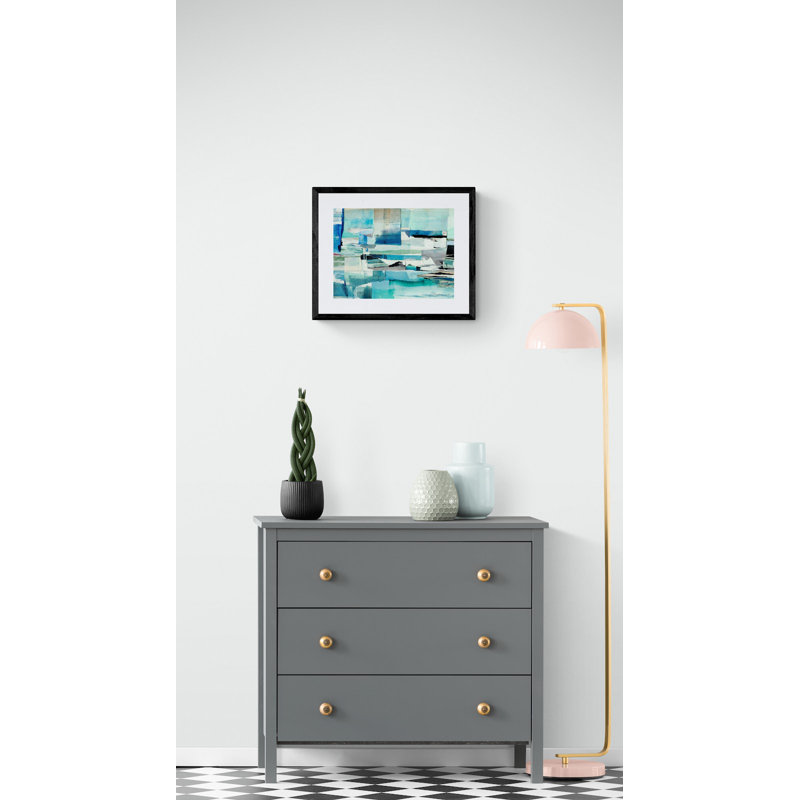 Cote D'Azur Print by Vivienne Andres, 25.25" H x 31.25" W x 0.875" D
