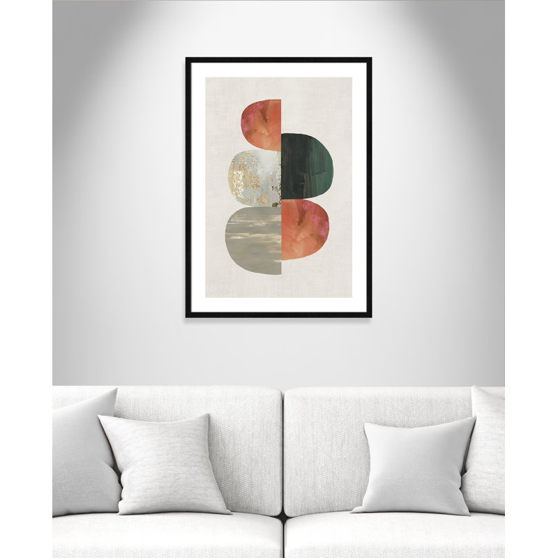 Westcreek Evolving Energy II by Tom Reeves - Print, 35.5" H x 25.5" W, Framed Print, Black