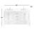 Binion 60'' Double Bathroom Vanity with Quartz Top-536965887