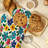 Soft Spring Flowers Oven Mitt Cotton Twill