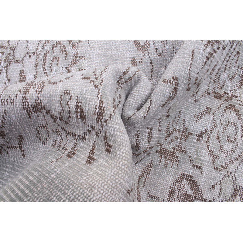 Tapis brun clair à transition de couleur 5 pi 11 po x 8 pi 7 po