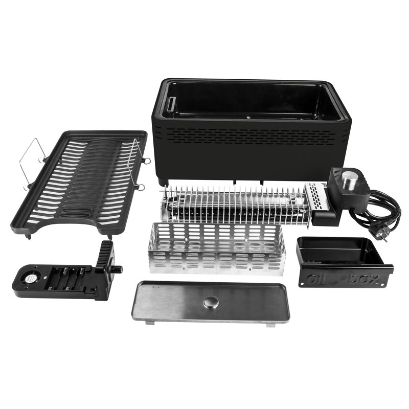 Dakota Fields Lovelady 48cm W Charcoal Grill