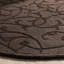 Tapis brun en laine touffeté à la main Soukup-738272487